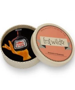 What's Your Poison Brooch | Erstwilder What's New, Pussycat?