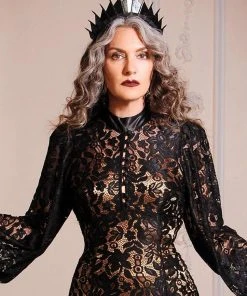 Blade Crown In Black | Loschy Designs