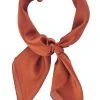 Olive & Pique Giselle Neck Scarf In Rust