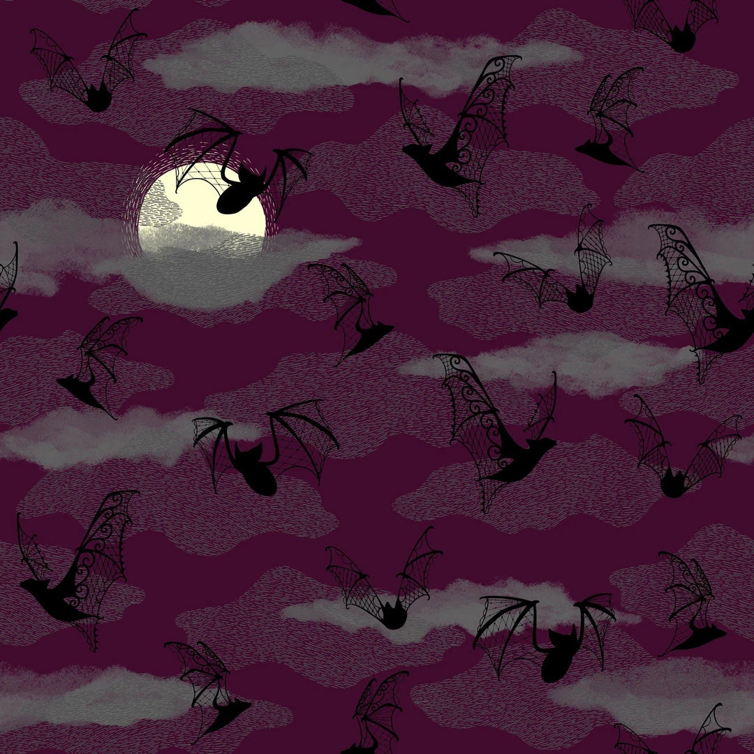 LBHM Final Sale - Natalie Dress In Purple Victorian Bats Print | Laura Byrnes & Hope Morrison Shop All In-Stock Items By Size 6 LBHM Final Sale - Natalie Dress In Purple Victorian Bats Print | Laura Byrnes & Hope Morrison Shop All In-Stock Items By Size