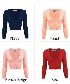 Mak Classic Pinup Button Up Cropped Cardigan | Pinup Girl Classics 16 Mak Classic Pinup Button Up Cropped Cardigan | Pinup Girl Classics