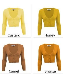 Mak Classic Pinup Button Up Cropped Cardigan | Pinup Girl Classics 18 Mak Classic Pinup Button Up Cropped Cardigan | Pinup Girl Classics