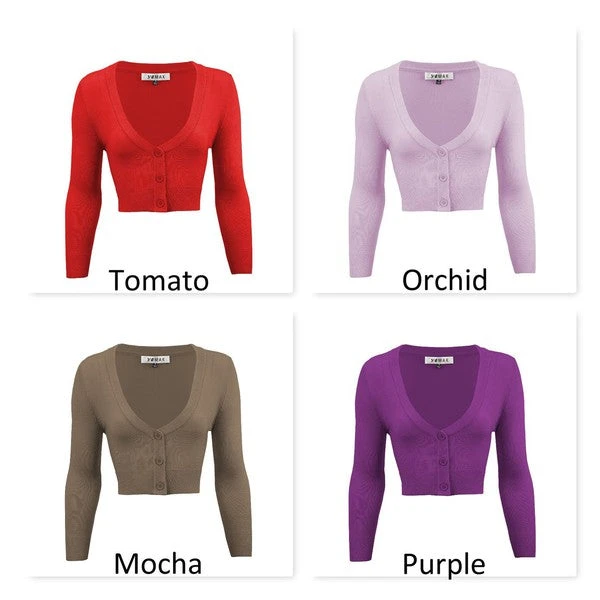 Mak Classic Pinup Button Up Cropped Cardigan | Pinup Girl Classics 12 Mak Classic Pinup Button Up Cropped Cardigan | Pinup Girl Classics