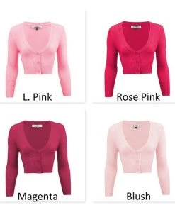 Mak Classic Pinup Button Up Cropped Cardigan | Pinup Girl Classics 19 Mak Classic Pinup Button Up Cropped Cardigan | Pinup Girl Classics