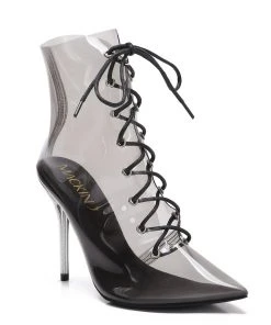 Pinup Girl Clothing Final Sale - The Clear Choice Boot In Black