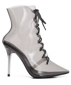 Pinup Girl Clothing Final Sale - The Clear Choice Boot In Black