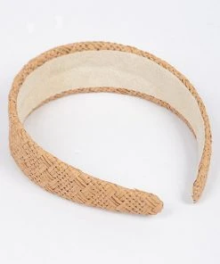H&D Accessories What's New, Pussycat? Summer Sun Faux Straw Headband