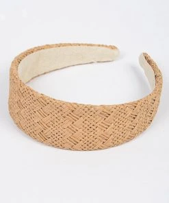 H&D Accessories Summer Sun Faux Straw Headband