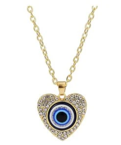 Ole - FashionGo What's New, Pussycat? Got My Eye On You Necklace In Gold