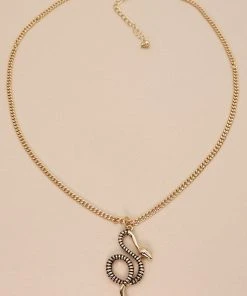 Wall To Wall What's New, Pussycat? Quite The Charmer Snake Necklace