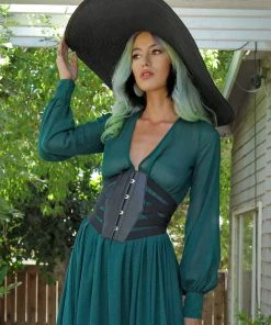 Too Too Hat Coming Soon - Shaded And Chic Vintage Inspired Wide Brim Hat In Black What's New, Pussycat?