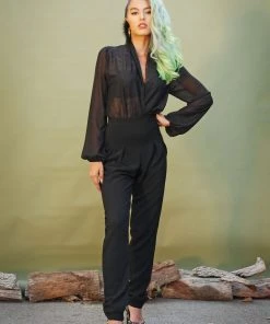 Traci Lords For Couture For Every Body Final Sale - Olivia Vintage 90's Style Tapered Pants In Black Stretch Crepe | Traci Lords 12 Traci Lords For Couture For Every Body Final Sale - Olivia Vintage 90's Style Tapered Pants In Black Stretch Crepe | Traci Lords