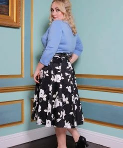 Laura Byrnes Design What's New, Pussycat? Sabrina Top In Light Blue Ponte | Laura Byrnes California