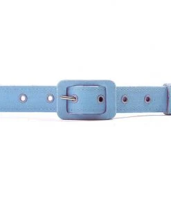 What's New, Pussycat? 1 Inch Grommet Belt In Sky Blue | Pinup Girl Clothing