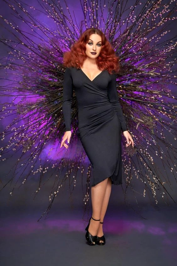 Greta Long Sleeved Faux Wrap Wiggle Dress In Black | Laura Byrnes Design 7 Greta Long Sleeved Faux Wrap Wiggle Dress In Black | Laura Byrnes Design