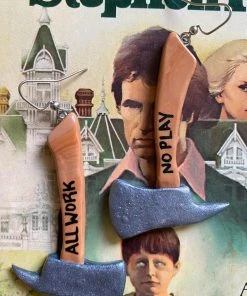 Beatitcreep All Work And No Play Axe Earrings | Beat It Creep