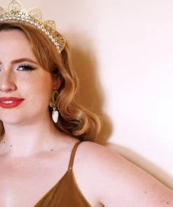 Loschy Designs Her Majesty Crown In Gold