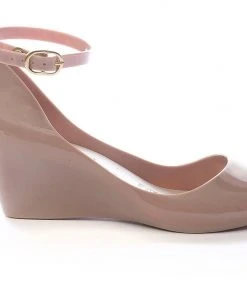Fiore Rosa - Colombia Final Sale - Rosa Smitten Kitten Wedge Heel In Beige