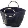 Joia Black Rattan Tote Shop All In-Stock Items By Size