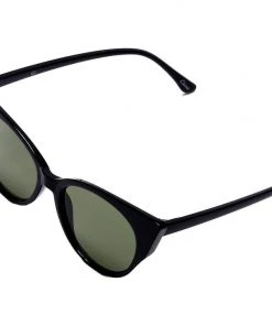 Joia What's New, Pussycat? Newmar Cat Eye Sunglasses In Black