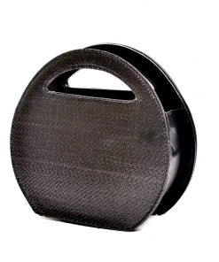 Joia Shop All In-Stock Items By Size Tiki Oasis Wicker Handbag In Black