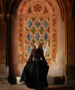 Laura Byrnes Design Final Sale - Amalie Ballerina Maxi Skirt In Black Crepe | Laura Byrnes Shop All In-Stock Items By Size