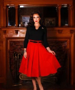 Vintage Sweater Girl Pullover In Black | Pinup Couture Shop All In-Stock Items By Size 20 Vintage Sweater Girl Pullover In Black | Pinup Couture Shop All In-Stock Items By Size