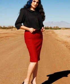 The Little Jun 60's Style Jacket In Black Twill | Laura Byrnes Design What's New, Pussycat?