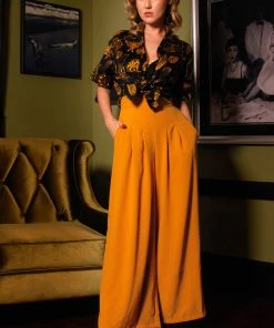 LBHM What's New, Pussycat? Unisex Button Down Shirt In Stregheria Sateen | Laura Byrnes & Hope Johnstun