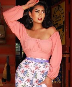 1 Inch Grommet Belt In Lavender Sateen | Pinup Girl Clothing