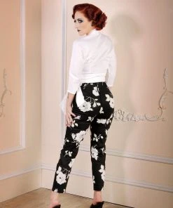 Final Sale - Long Sleeve Wrap Top In White Cotton Sateen | Couture For Every Body