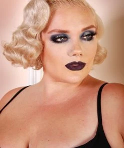 LLoyd - FashionGo Crescent Moon Earrings In Gold And Clear Crystal Pave