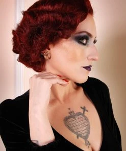 Ole - FashionGo Shop All In-Stock Items By Size Final Sale - Crystal Snowflake Clip Earrings In Gold