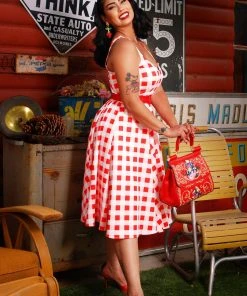 Chaiuzhou Dai Versailles Embroidered Bag In Red What's New, Pussycat?