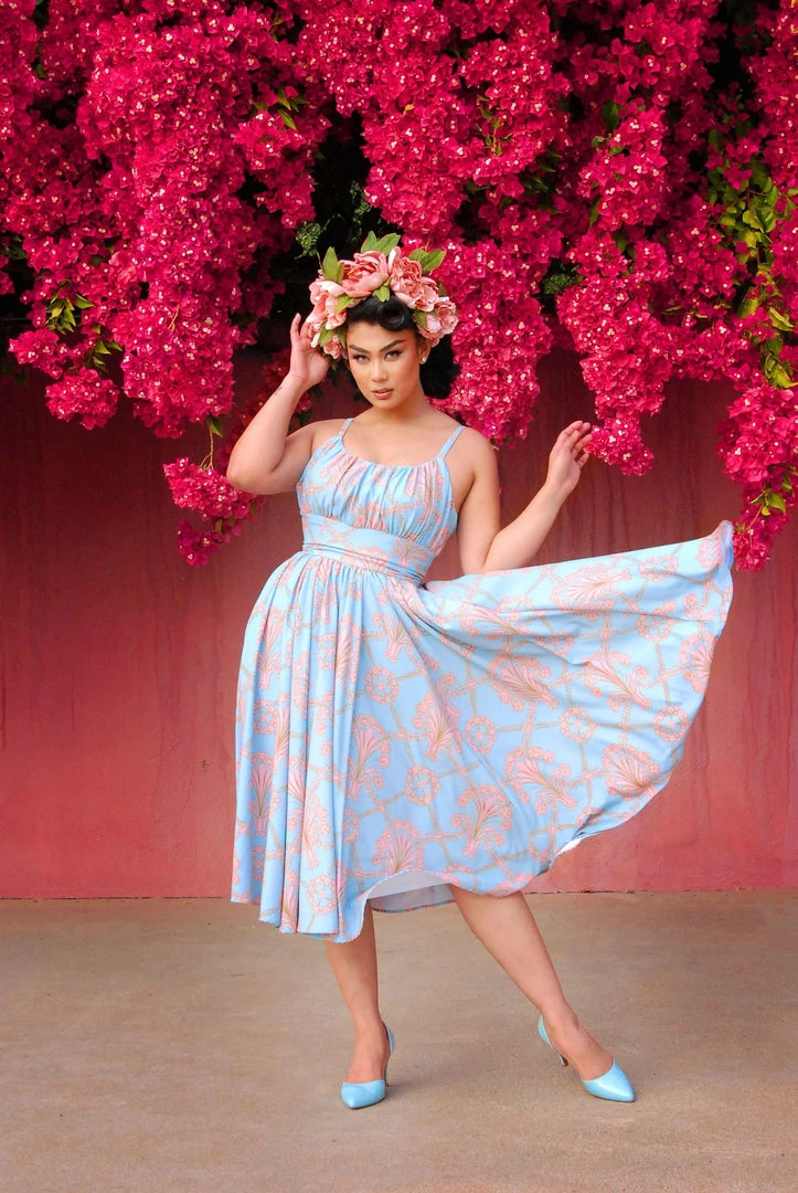 LBHM Shop All In-Stock Items By Size Final Sale - Ella Vintage Style Sun Dress In Take Me To Versailles | Laura Byrnes & Hope Morrison 3 LBHM Shop All In-Stock Items By Size Final Sale - Ella Vintage Style Sun Dress In Take Me To Versailles | Laura Byrnes & Hope Morrison