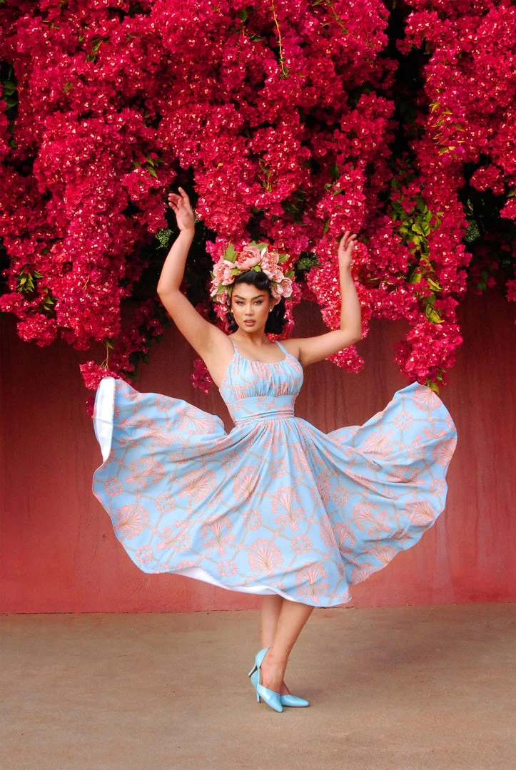 LBHM Shop All In-Stock Items By Size Final Sale - Ella Vintage Style Sun Dress In Take Me To Versailles | Laura Byrnes & Hope Morrison 6 LBHM Shop All In-Stock Items By Size Final Sale - Ella Vintage Style Sun Dress In Take Me To Versailles | Laura Byrnes & Hope Morrison