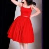 Final Sale - Vintage Sundress - Jenny Swing Dress In Solid Red | Pinup Couture 1 Final Sale - Vintage Sundress - Jenny Swing Dress In Solid Red | Pinup Couture