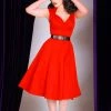 Pinupgirlclothing.com Final Sale - Vintage Inspired Heidi Dress In Solid Red Cotton Sateen | Pinup Couture 1 Pinupgirlclothing.com Final Sale - Vintage Inspired Heidi Dress In Solid Red Cotton Sateen | Pinup Couture