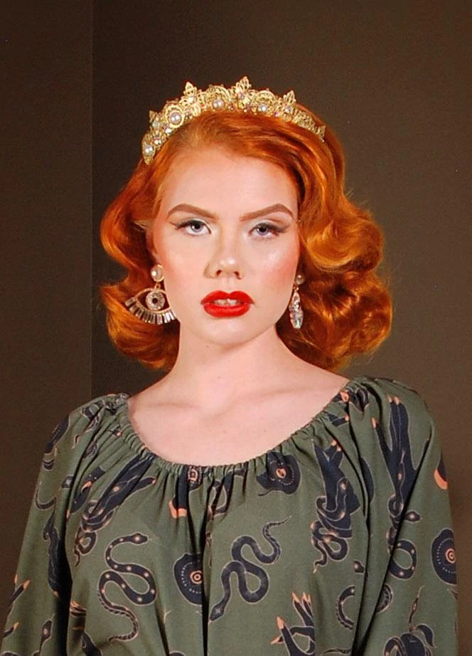 Ole - FashionGo That Gleam In Your Eye Pearl & Rhinestone Evil Eye Earrings 4 Ole - FashionGo That Gleam In Your Eye Pearl & Rhinestone Evil Eye Earrings