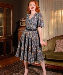 LBHM Final Sale - Doris Vintage Swing Skirt In Night In Eden Fruit Print | Laura Byrnes & Hope Morrison 19 LBHM Final Sale - Doris Vintage Swing Skirt In Night In Eden Fruit Print | Laura Byrnes & Hope Morrison