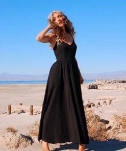 What's New, Pussycat? Amalie Ballerina Daytime Maxi Gown In Solid Black | Pinup Couture 10 What's New, Pussycat? Amalie Ballerina Daytime Maxi Gown In Solid Black | Pinup Couture