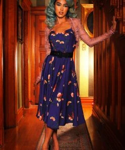 Final Sale - Gothic Glamour | Gothic Lace Bolero In Mauve | Pinup Couture Shop All In-Stock Items By Size