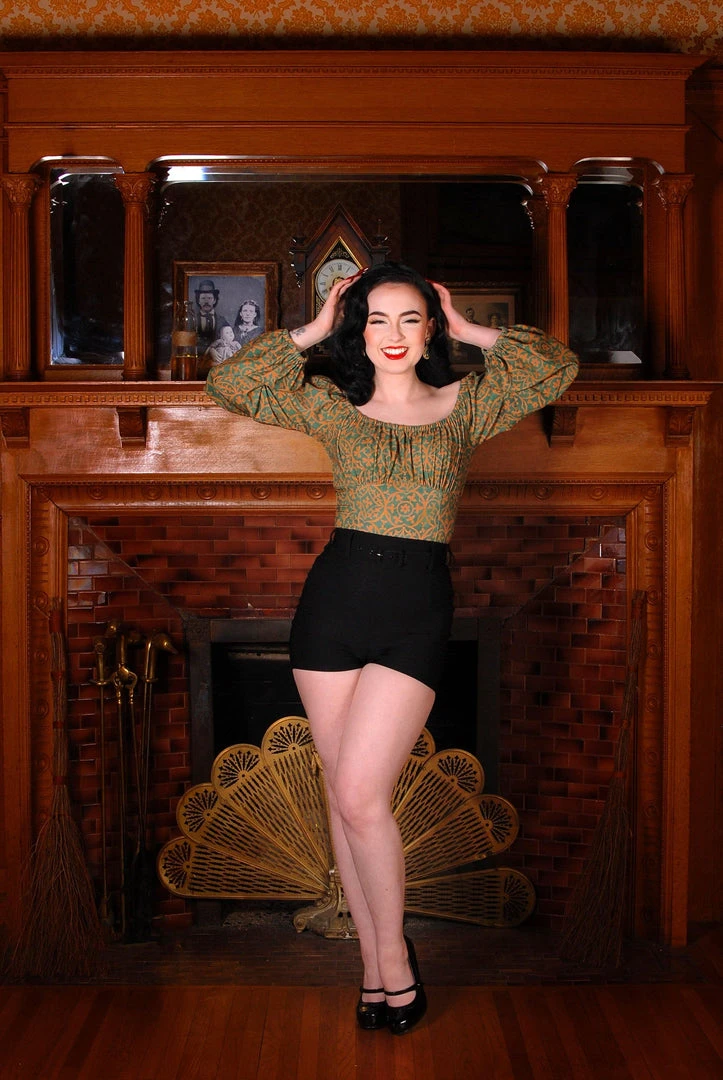 LBHM Shop All In-Stock Items By Size Final Sale - Swann Long Sleeve Peasant Top In Gold Medallions | Laura Byrnes & Hope Morrison 5 LBHM Shop All In-Stock Items By Size Final Sale - Swann Long Sleeve Peasant Top In Gold Medallions | Laura Byrnes & Hope Morrison