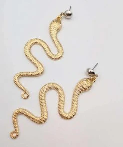 Qingdao Singsun Crafts Co - Alibaba Simonetta Snake Earrings In Gold What's New, Pussycat?