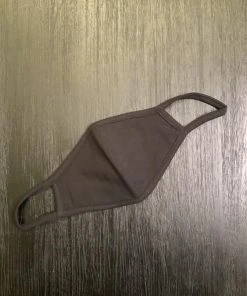 Lemon Tree Under $60 Social Distancing Fabric Mask - Kids 4+ Years - Solid Black Cotton Knit Child Size Face Mask