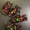 Pinup Girl Clothing Social Distancing Fabric Face Masks - Set Of 4pcs - Adult - Style #1 - Black Cherry Print Cotton Sateen