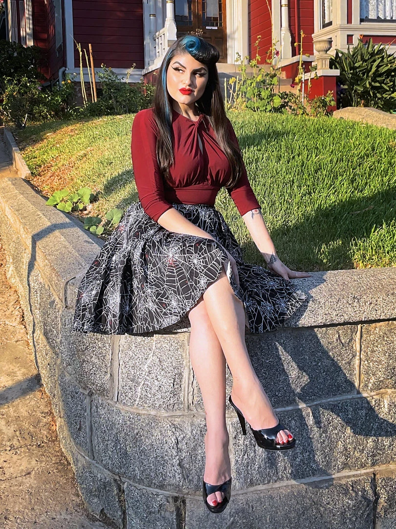 Malia Top In Merlot ITY | Laura Byrnes Design 7 Malia Top In Merlot ITY | Laura Byrnes Design