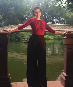 Malia Top In Merlot ITY | Laura Byrnes Design 16 Malia Top In Merlot ITY | Laura Byrnes Design