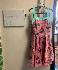 Pinup Girl Clothing OYS - Netti Dress In Pirate Print - L81 Shop All In-Stock Items By Size