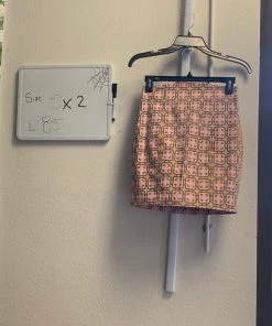 Pinup Girl Clothing Shop All In-Stock Items By Size OYS - Mini Skirt In Gold Room - L85